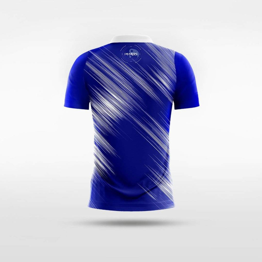 Navy Blue Kid's Team Soccer Jersey Design