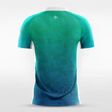 Turquoise Sublimated Jersey Design