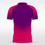 Purple Pink Continent Soccer Jersey