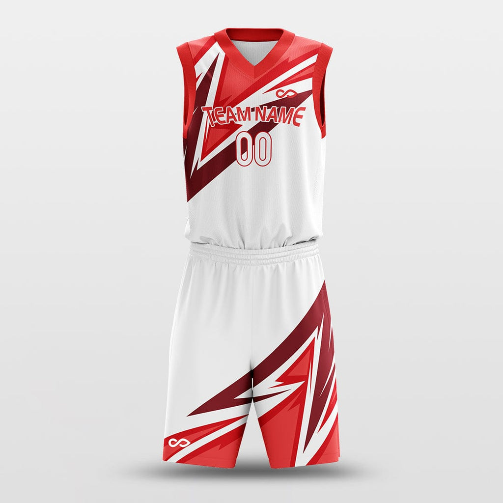 Classic 70 Sublimated Basketball Set Red