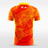 Orange Sublimated Jersey Design