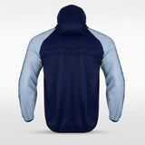 Navy Embrace Radiance Customized Full-Zip Jacket Design