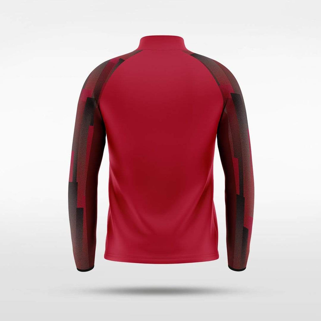 Red Urban Forest Full-Zip Jacket Custom 