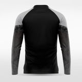 Black Embrace Splash Custom 1/4 Zip Jersey