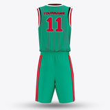 Custom Left Auto Basketball Uniform