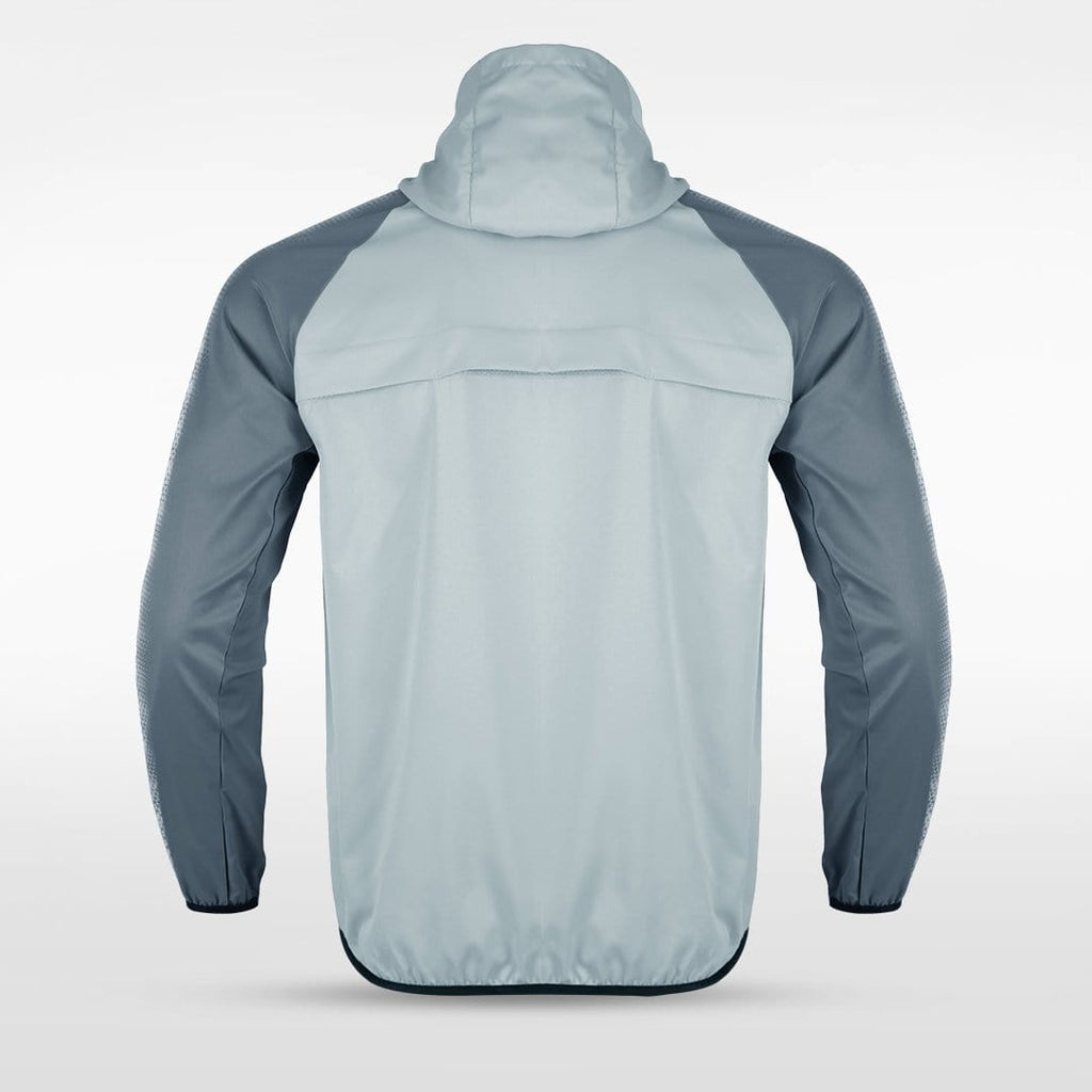 Grey Embrace Radiance Full-Zip Jacket Design