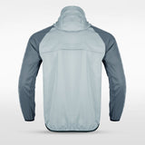 Grey Embrace Radiance Full-Zip Jacket Design