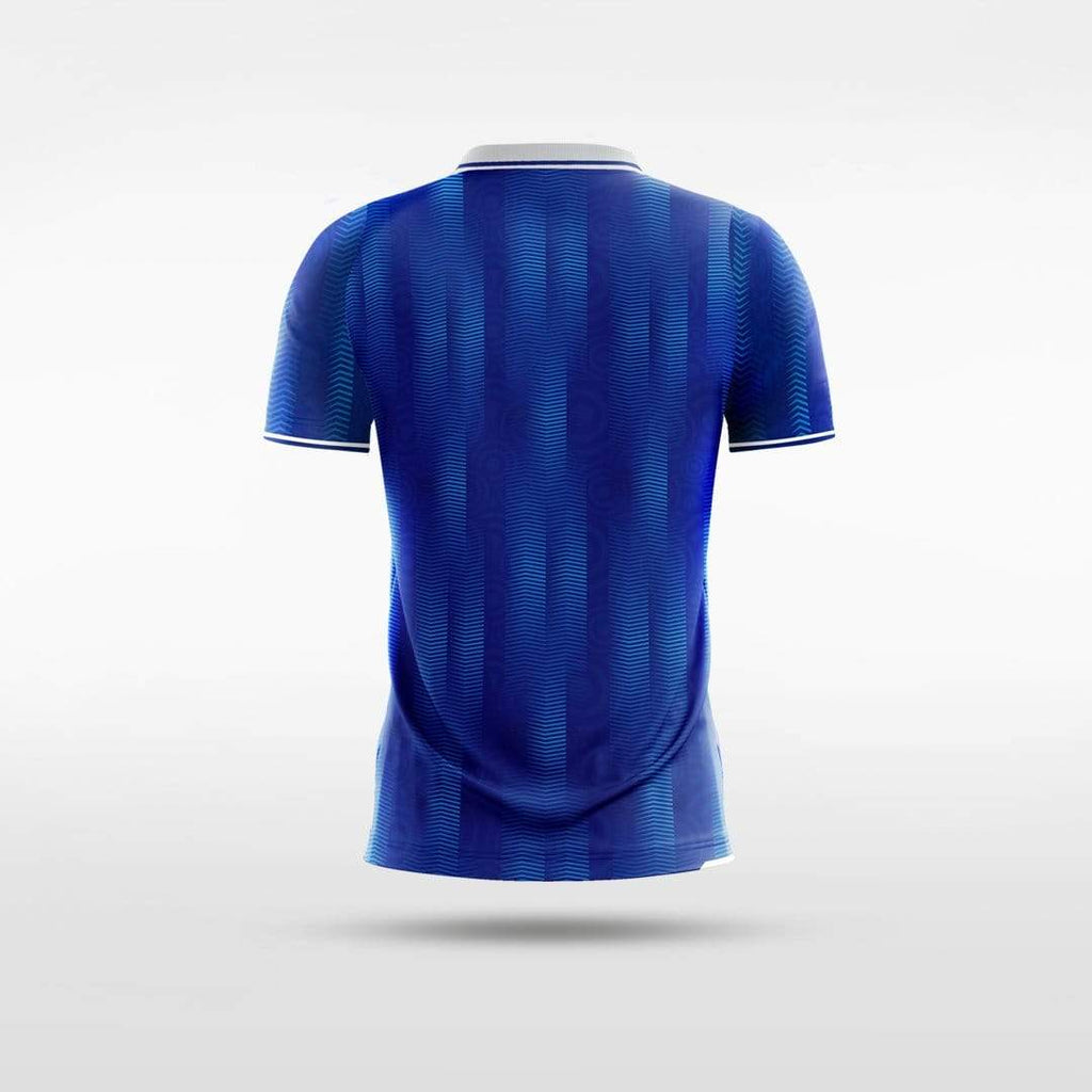 Navy Blue Kid's Team Soccer Jersey Design