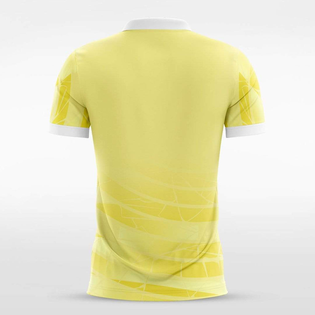 Yellow Soccer Uniform Design