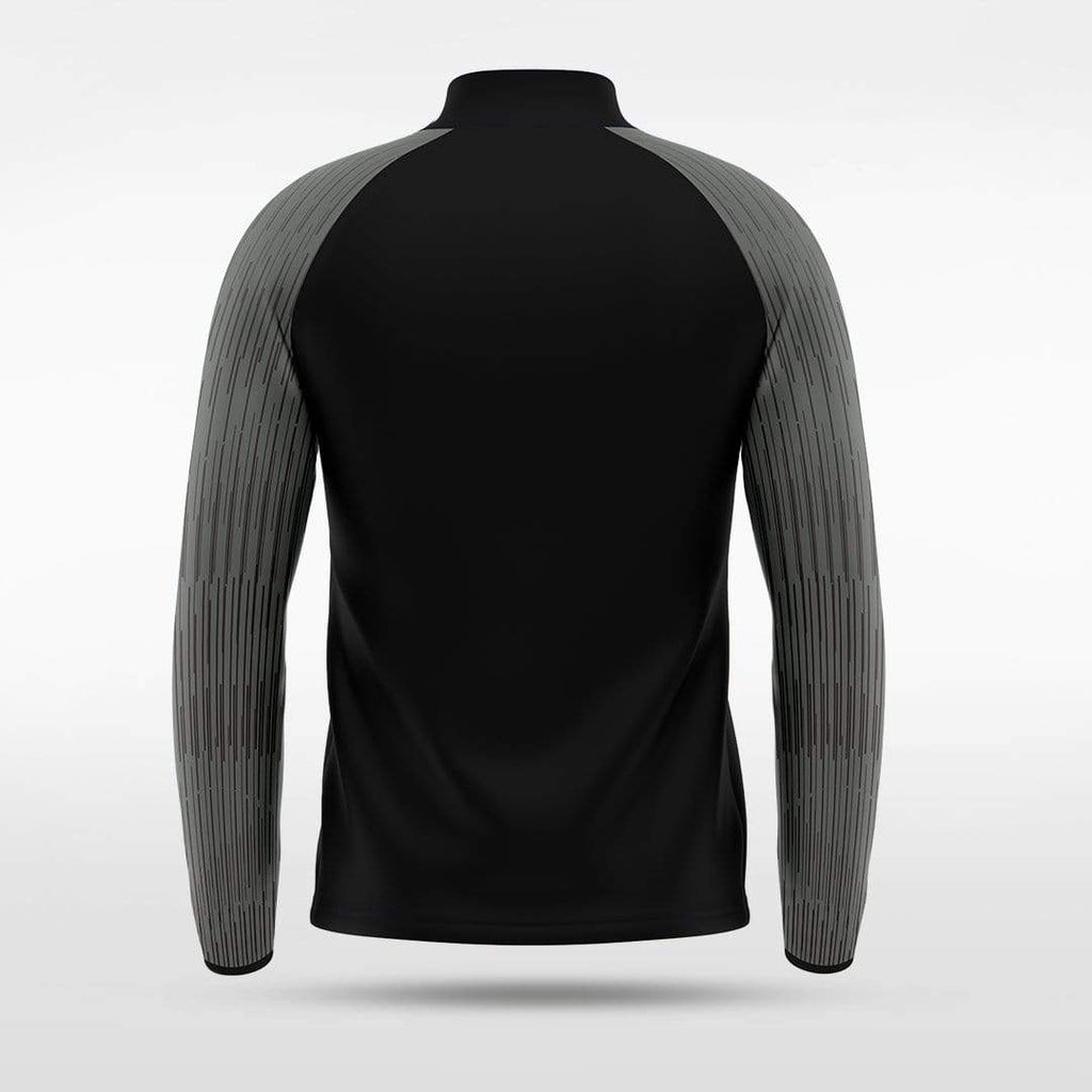 Black Embrace Orbit Customized Adult Jacket Design