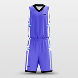Purple Hero Sublimated Basketball Set