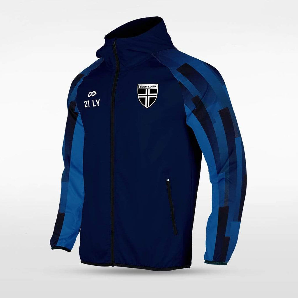 Navy Embrace Urban Forest Full-Zip Jacket for Team