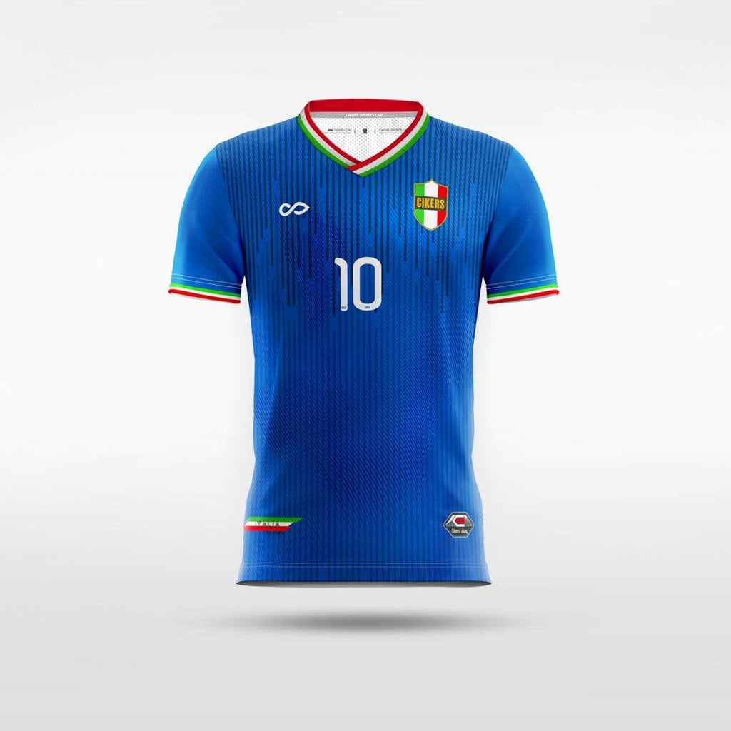 Team Italy Customized Kid's Soccer Jersey