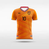 Team Netherlands Customized Kid's Soccer Jersey