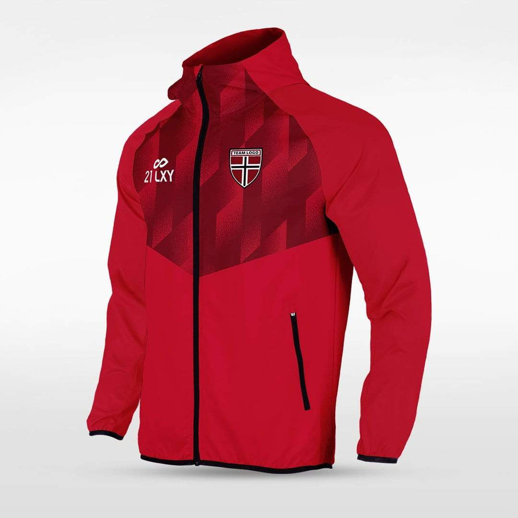 Red Light Speed Sublimated Full-Zip Jacket