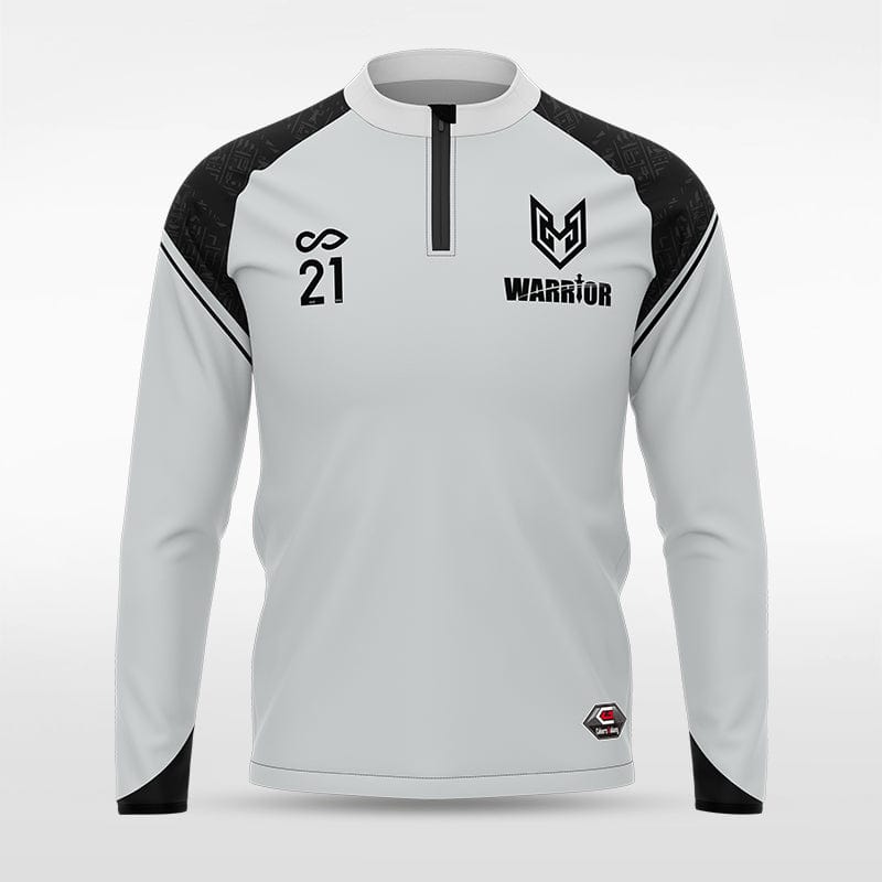 Grey Historic Egypt Sublimated 1/4 Zip Top