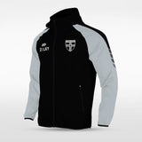 Black Embrace Wind Full-Zip Jacket for Team
