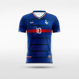 Team France Customized Kid's Soccer Jersey