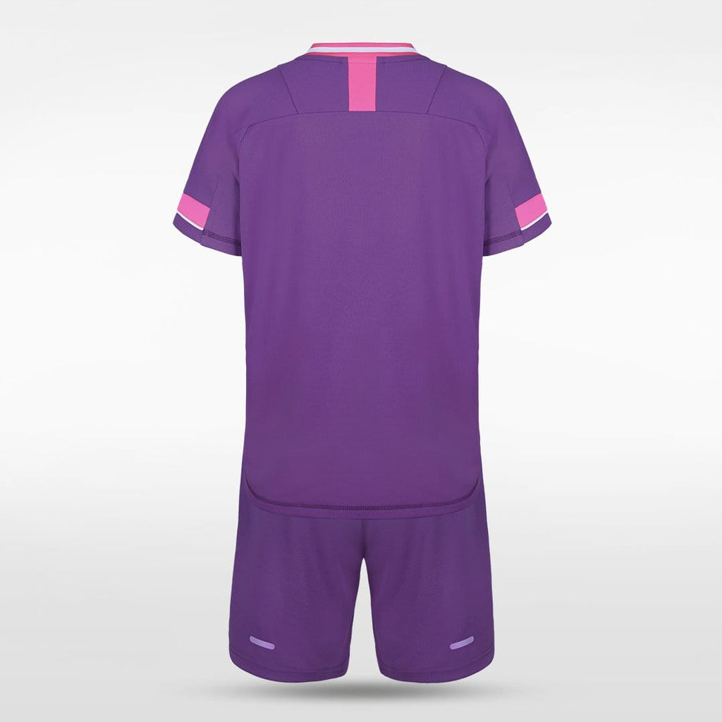Purple Custom Kids Football Kit