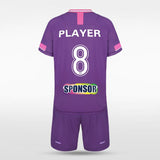 Purple Kids Football Kit for Team