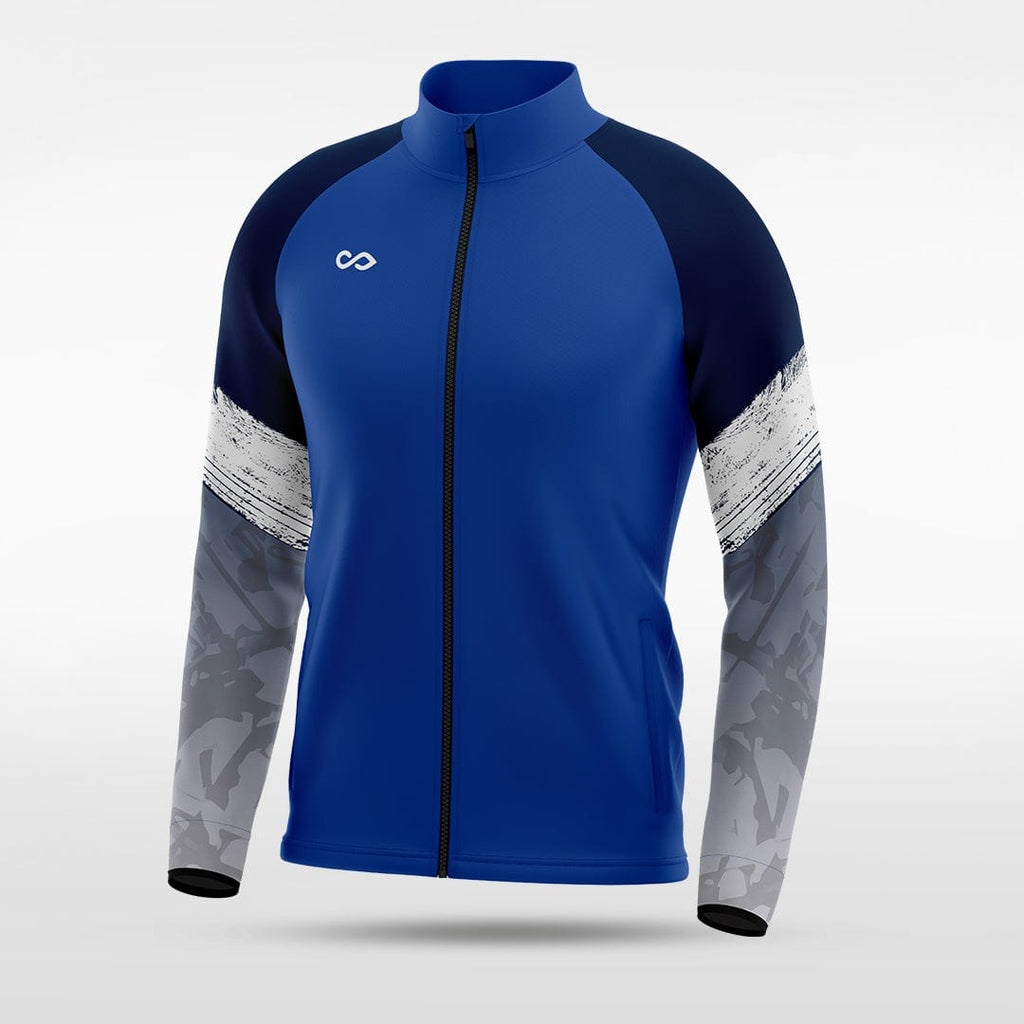 Blue Embrace Splash Full-Zip Jacket Custom 
