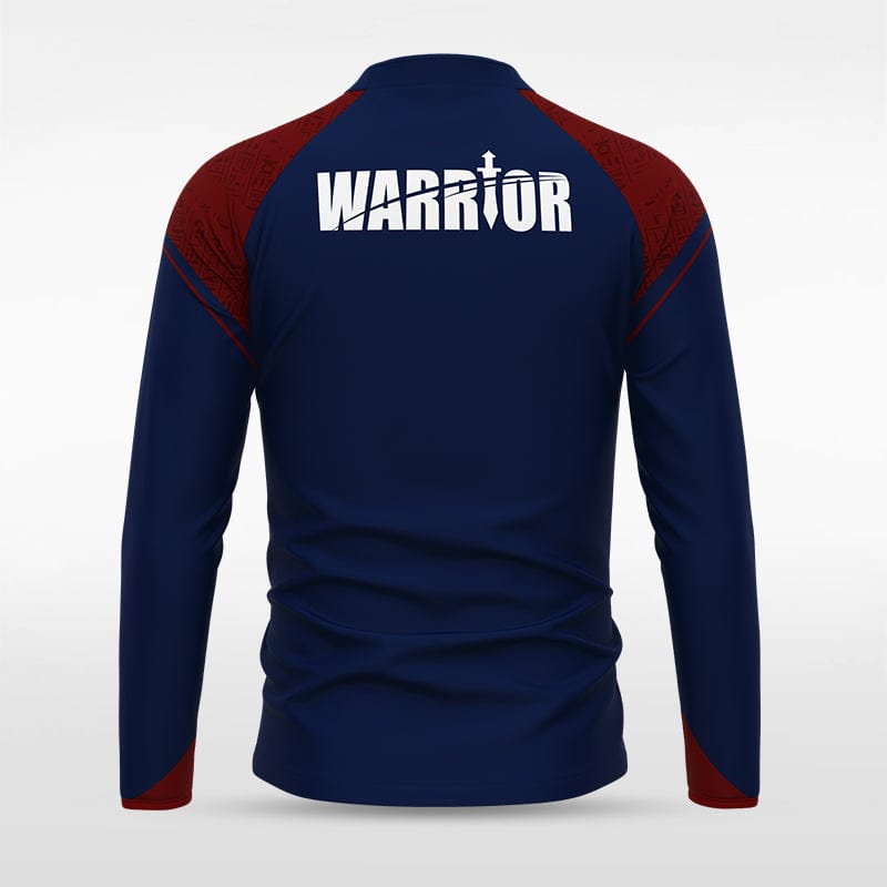 Navy Historic Egypt Sublimated 1/4 Zip Top