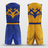Blue&Yellow Baron Basketball Set Design