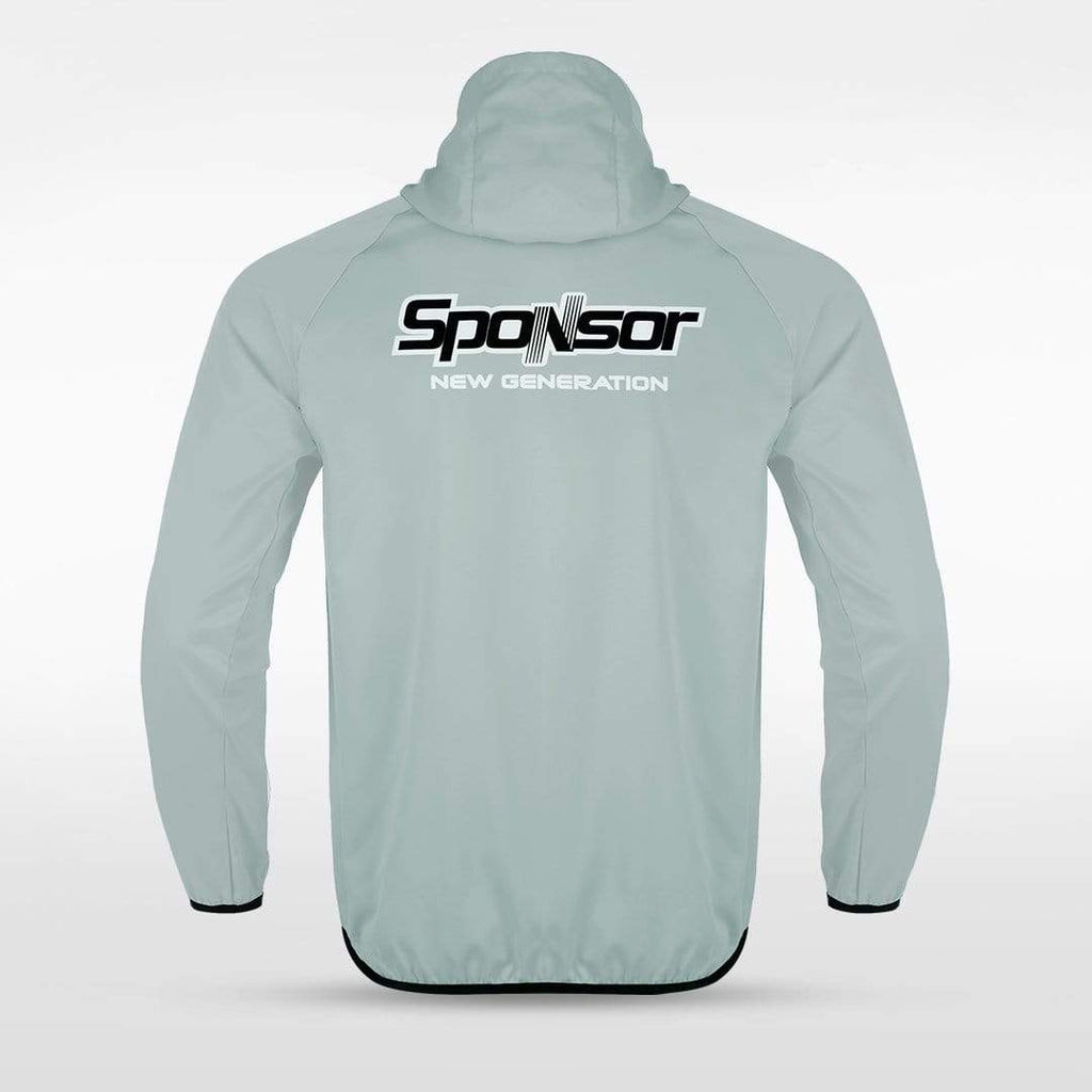 Grey Light Speed Full-Zip Jacket for Team