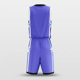 Purple Hero Sublimated Basketball Team Set