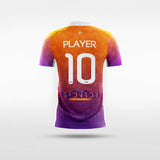 Orange Custom Soccer Uniform