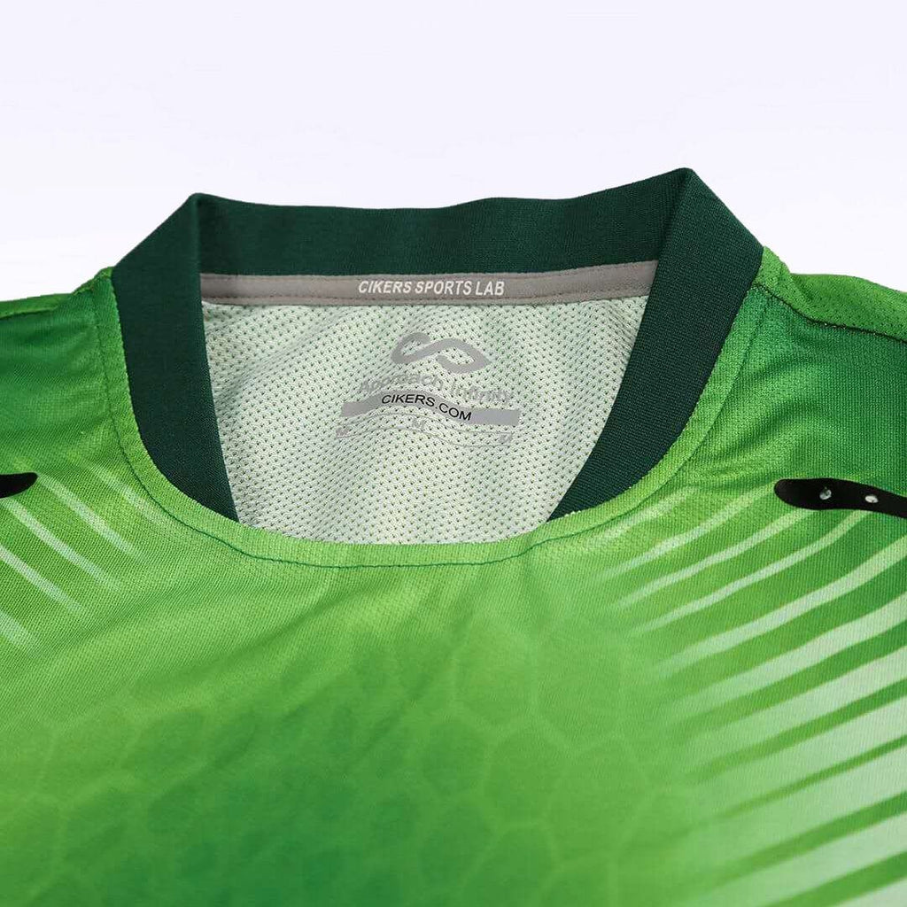 Custom Green Men's Soccer Jersey