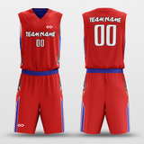 Customized Raptors Reversible Basketball Set