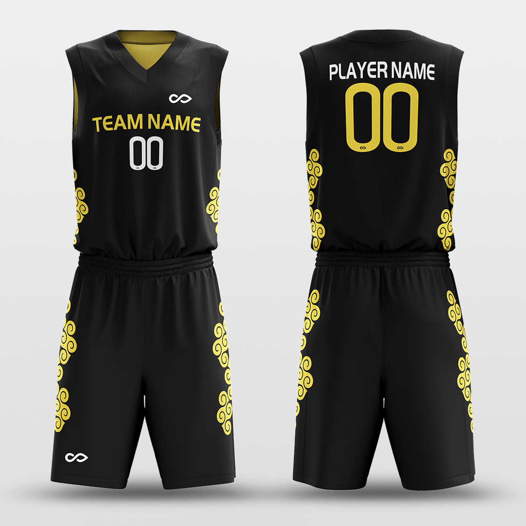 Leopard Sublimated Basketball Uniform