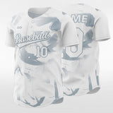 Ink - Customized Men's Sublimated Button Down Baseball Jersey
