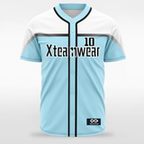 Bay Customized Button Down Baseball Jersey