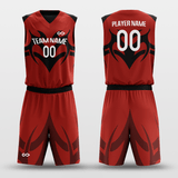 Black&Red Baron Basketball Set for Team
