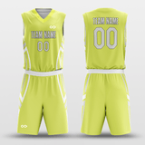 Gray&Yellow Reversible Basketball Set