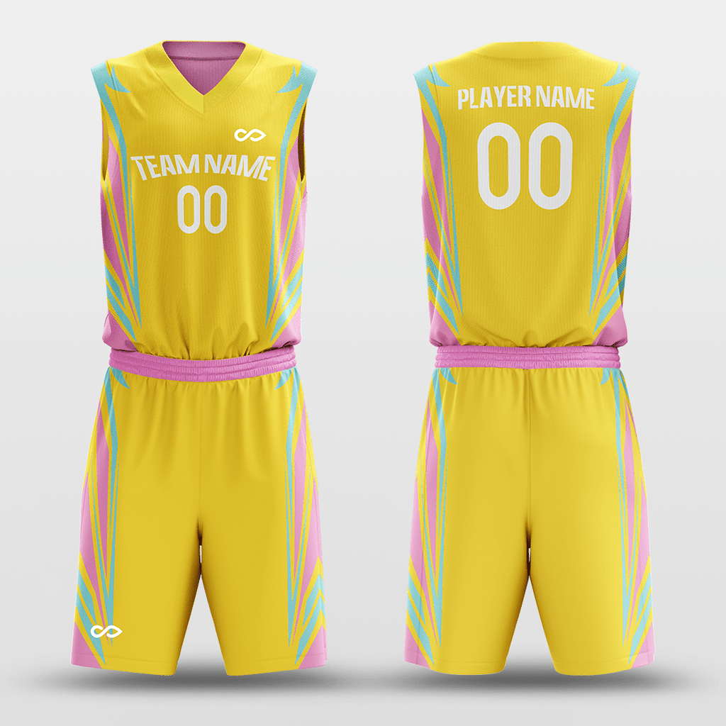 Donut Sublimated Basketball Team Uniform