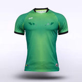 Custom Green Adult Goalkeeper Soccer Jersey