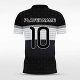 Black Custom Soccer Uniform