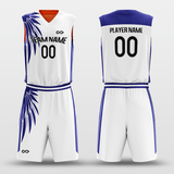 White&Orange Reversible Basketball Set