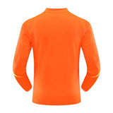 Custom Men 1/4 Zip Top Design Orange