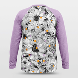 Pixel Flower Long Sleeve Jersey