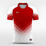 Red Continent Soccer Jersey