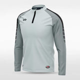 Grey Embrace Wind Stopper Sublimated 1/4 Zip Top