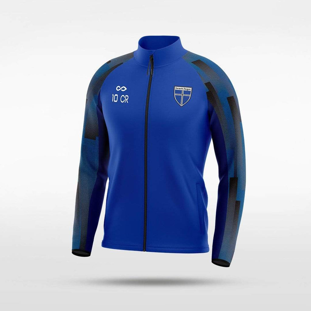 Blue Urban Forest Full-Zip Jacket Custom 