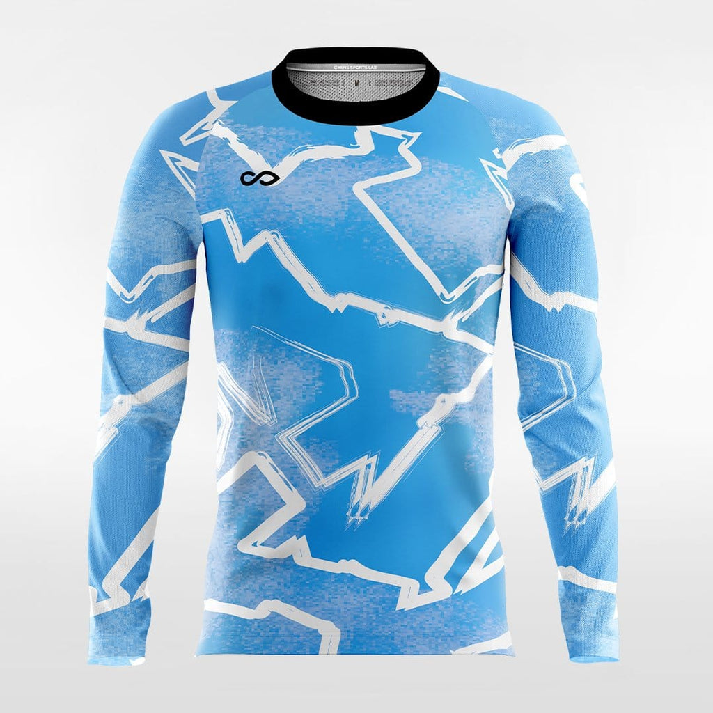 Pop Camouflage 4 - Customized Men's Sublimated Long Sleeve Soccer Jersey