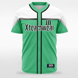 Bay Sublimated Button Down Baseball Jersey
