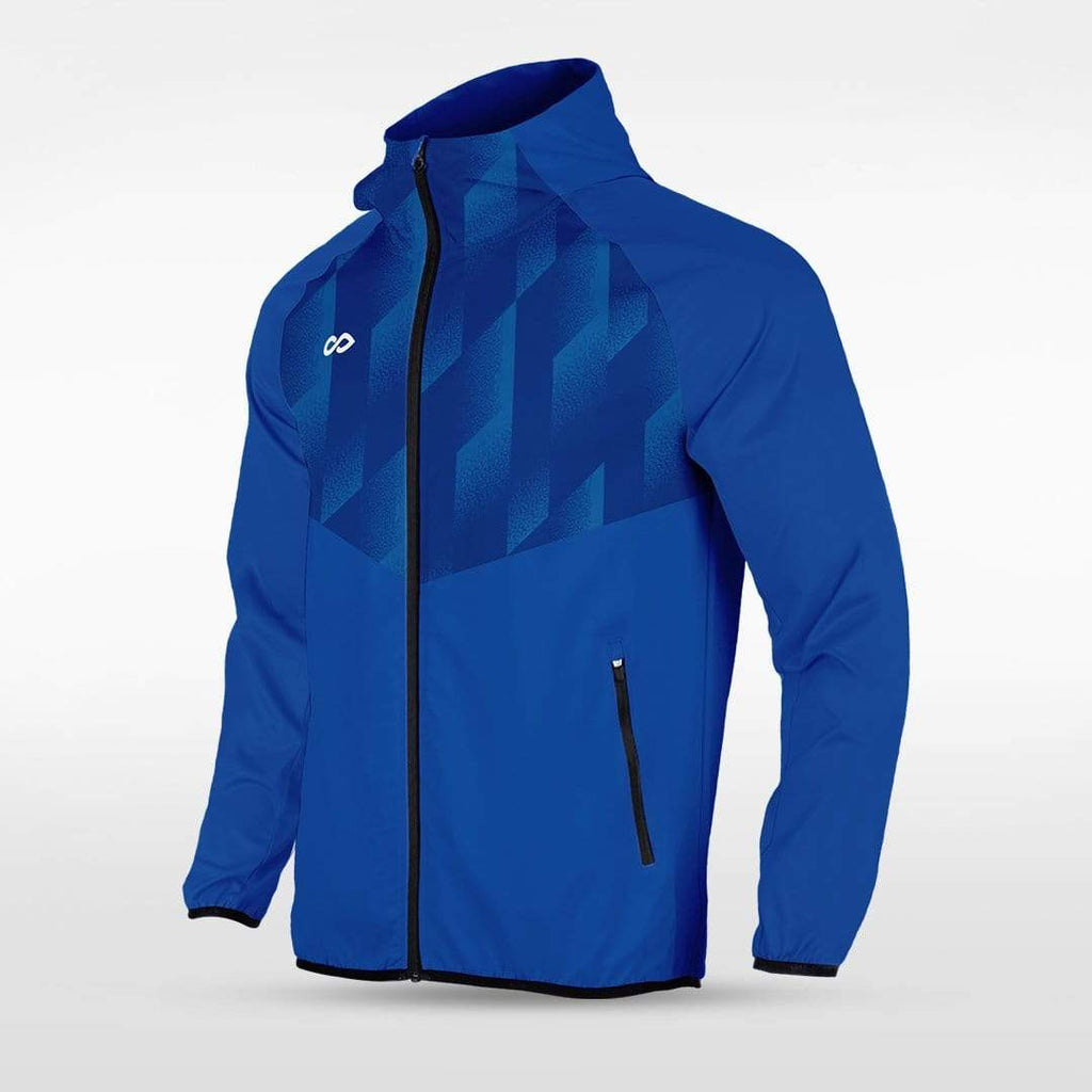 Blue Light Speed Full-Zip Jacket Design