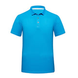 Light Blue Unisex 160GSM Midweight Polo Shirts